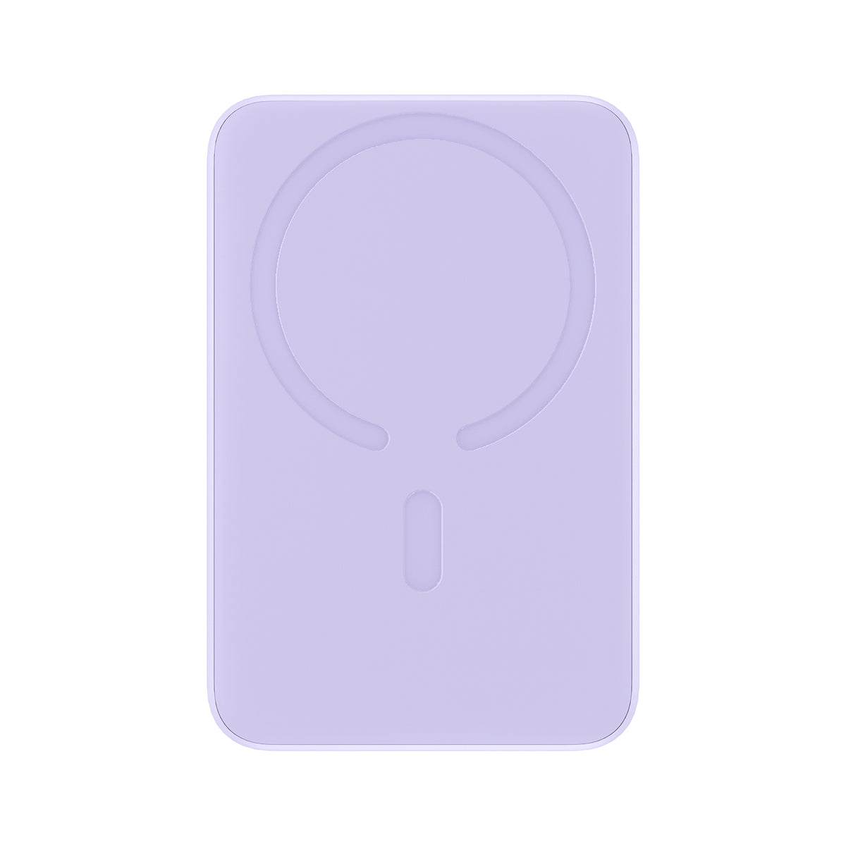 Magnetic induction powerbank 10000mAh 20W + USB-C cable - purple - Carlat