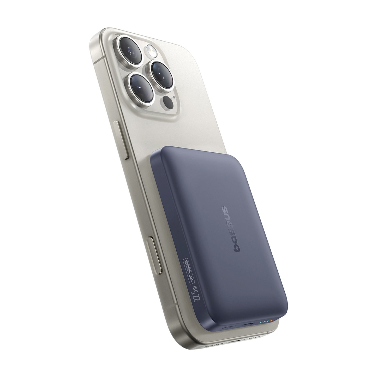 Magnetic power bank 10000mAh 22.5W EnerFill FM11 MagSafe with USB-C cable - dark gray - Carlat