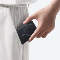 Magnetic power bank 10000mAh 22.5W EnerFill FM12 with USB-C MagSafe Qi2 cable - black - Carlat