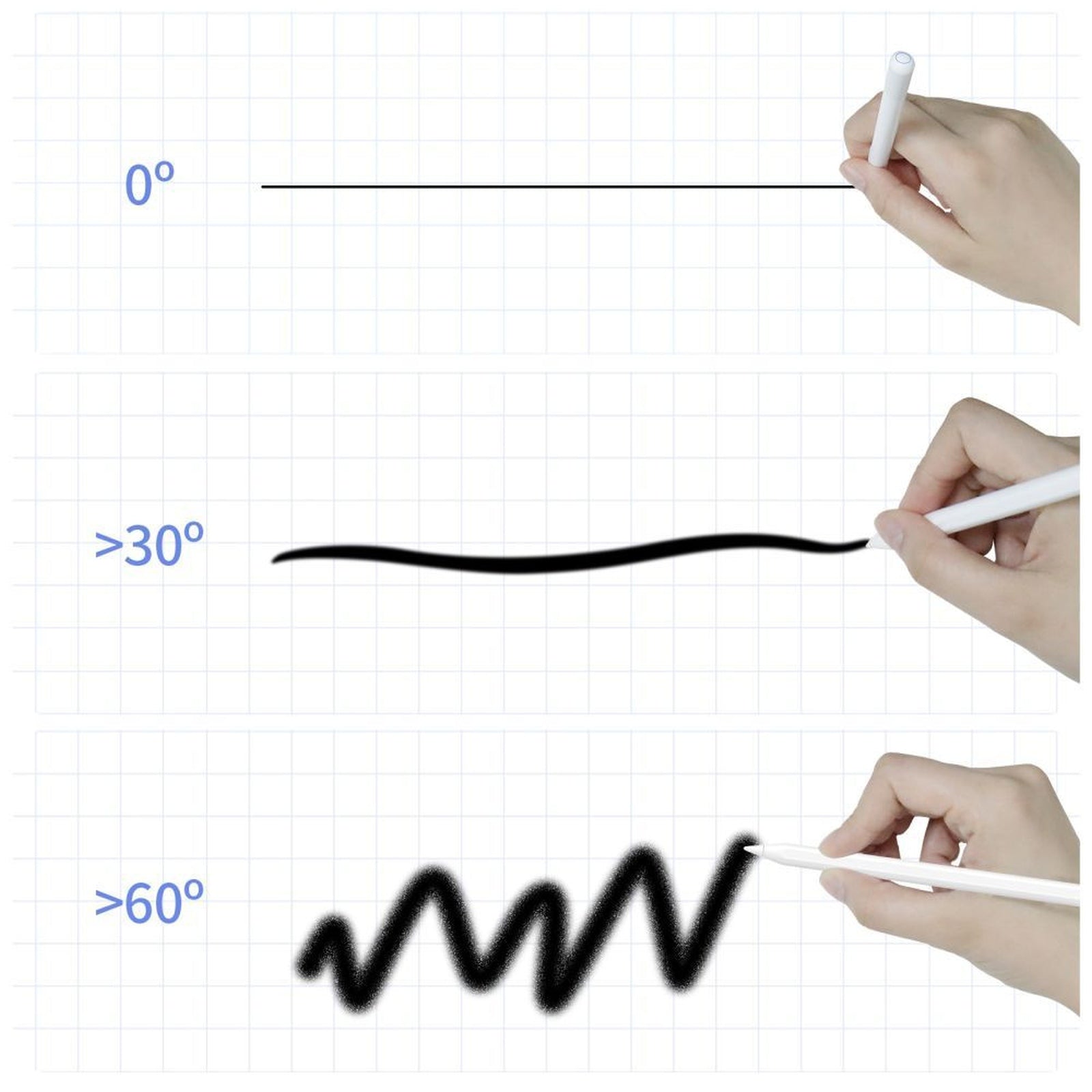 Magnetic stylus for the iPad Digital Magnetic Stylus Pen 2 tablet - white - Carlat