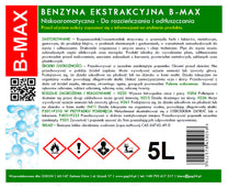 Manufacturing – Benzyna ekstrakcyjna bezwonna B-MAX 5L - Carlat