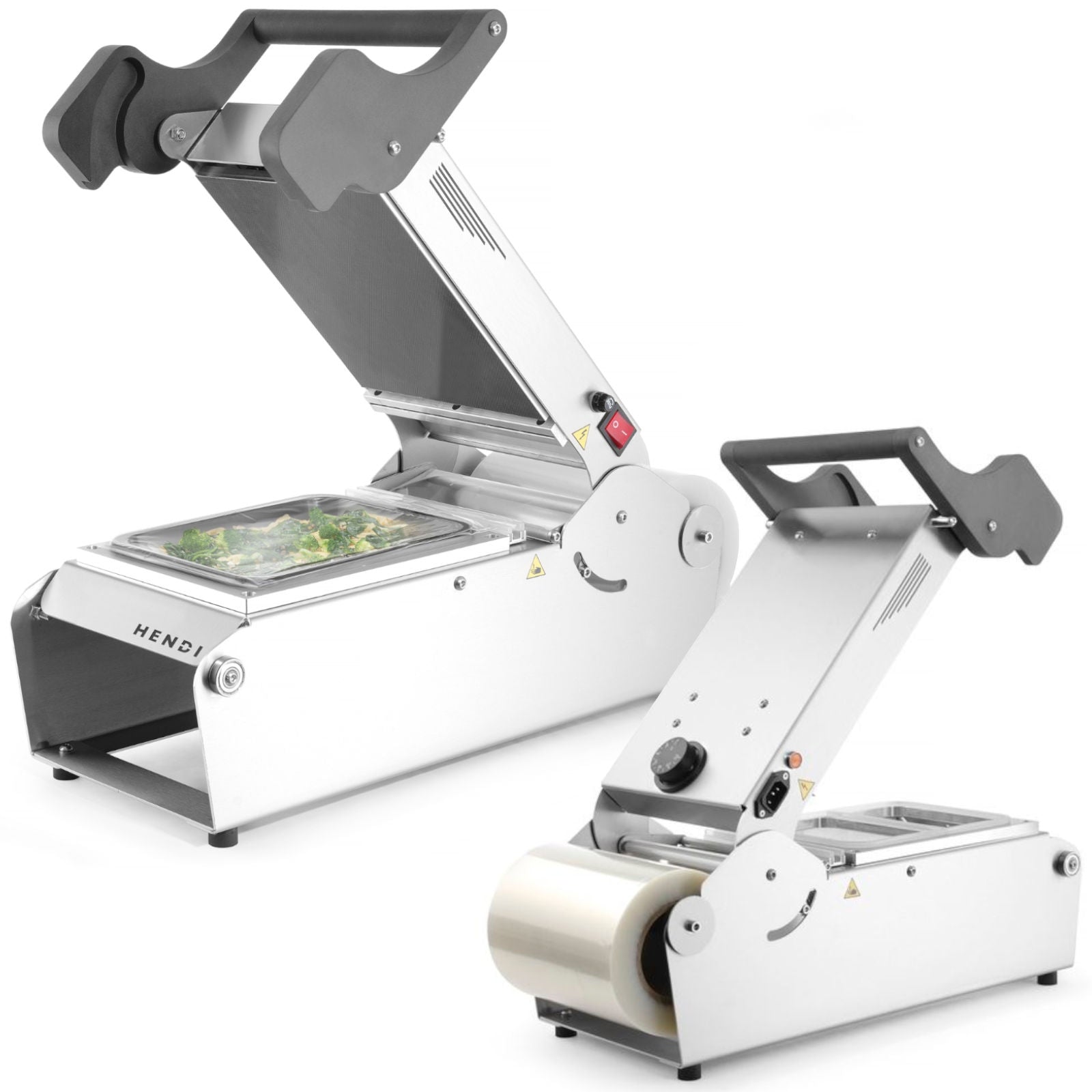 Manufacturing – Sealer for containers of takeaway lunch trays + - Carlat
