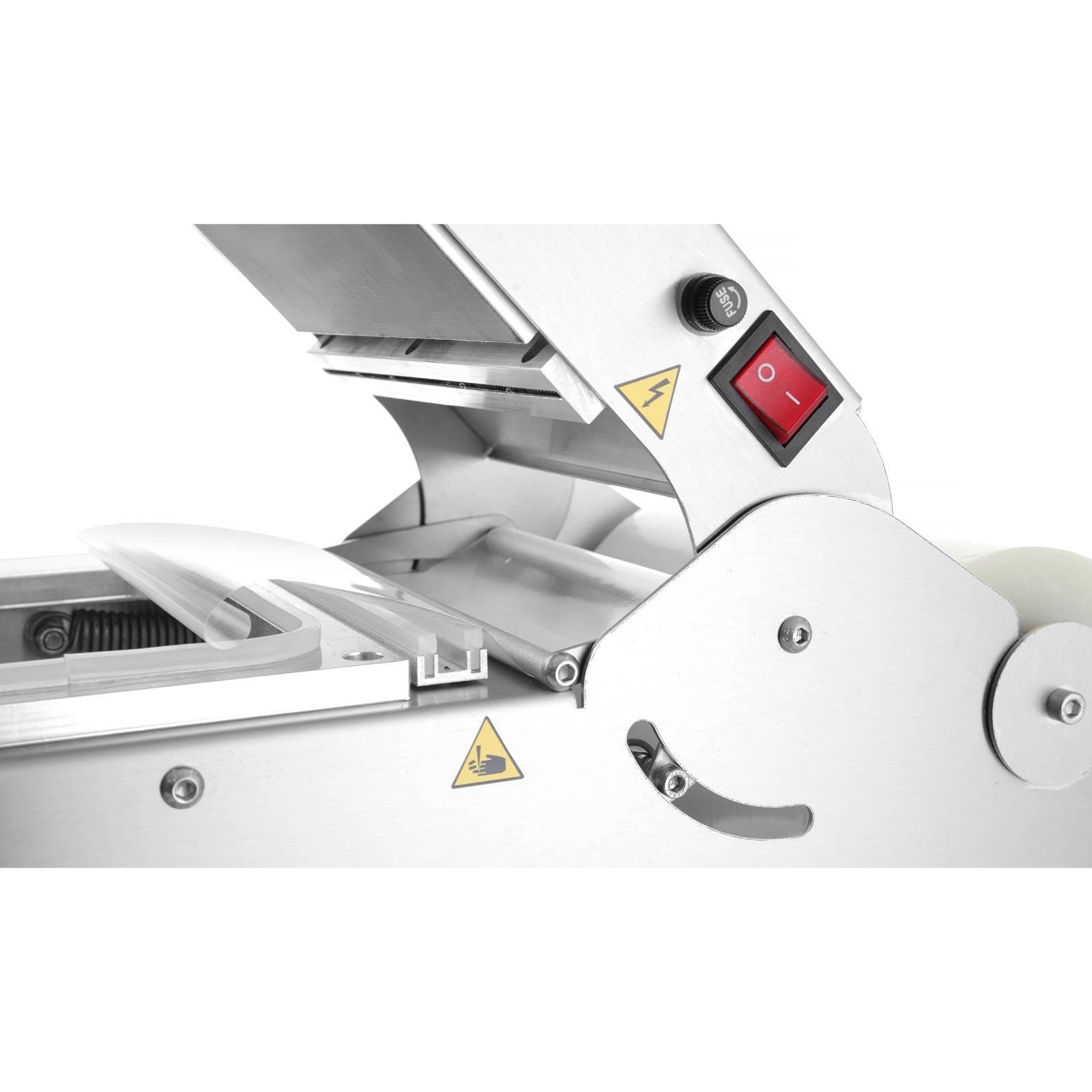 Manufacturing – Sealer for containers of takeaway lunch trays + - Carlat