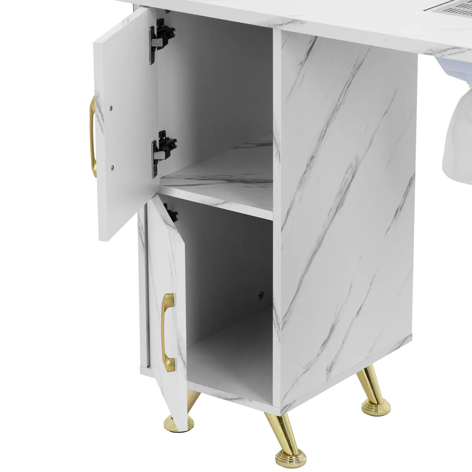 Massage Tables – Cosmetic manicure desk with absorber, 3 drawers, - Carlat