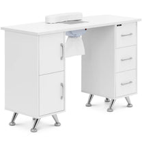 Massage Tables – Cosmetic manicure desk with absorber, 3 drawers, - Carlat