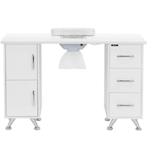 Massage Tables – Cosmetic manicure desk with absorber, 3 drawers, - Carlat