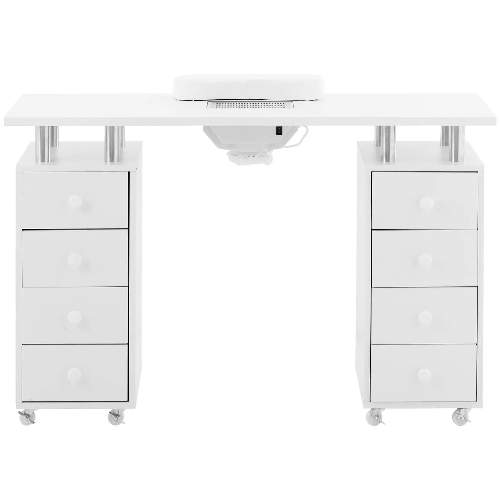 Massage Tables – Cosmetic manicure desk with absorber 8 drawers - Carlat
