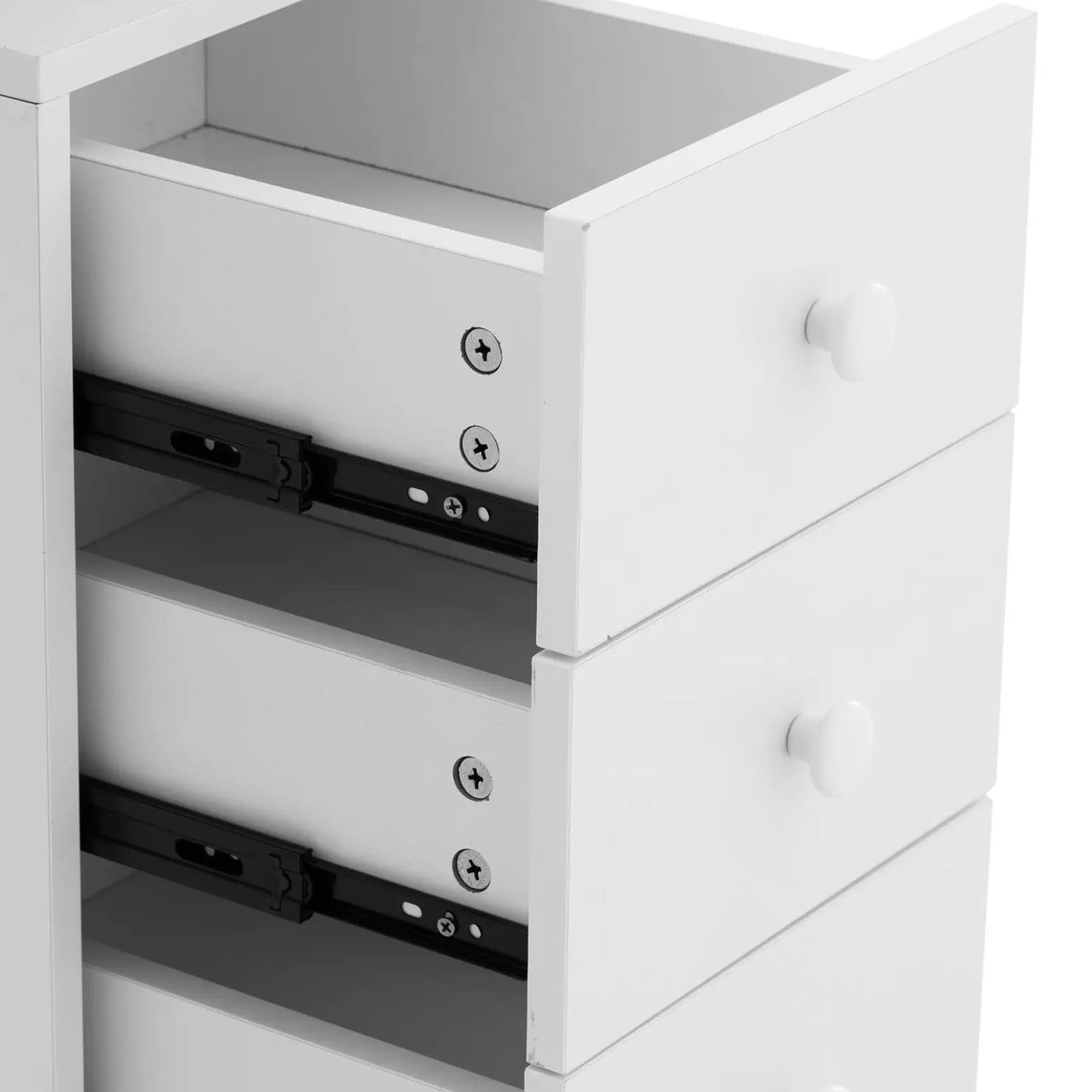 Massage Tables – Cosmetic manicure desk with absorber 8 drawers - Carlat