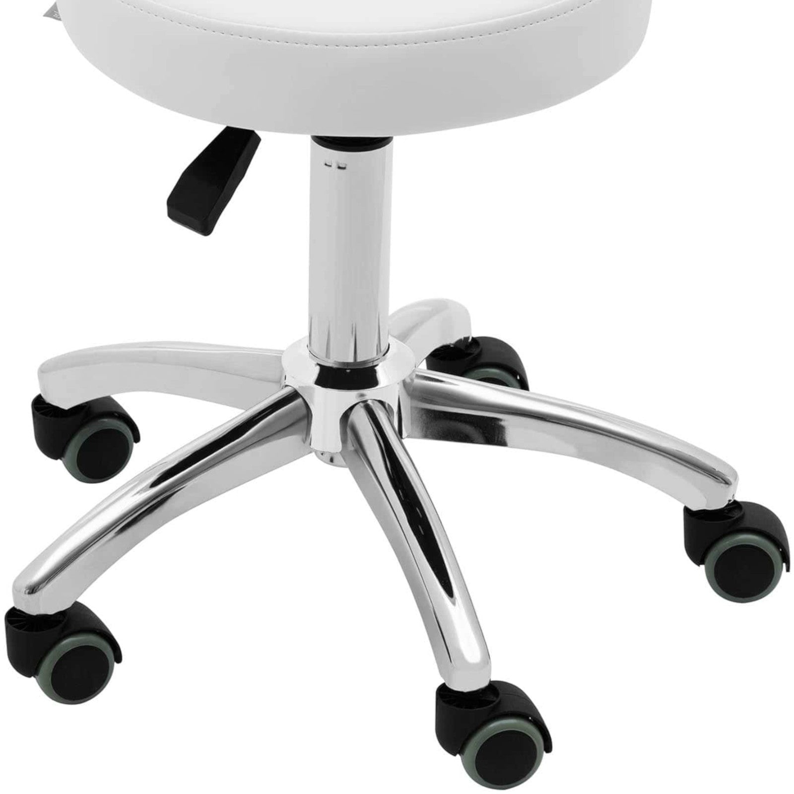 Massage Tables – Cosmetic stool chair with backrest on wheels - Carlat