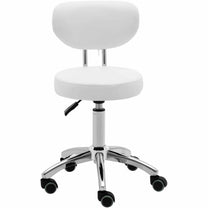 Massage Tables – Cosmetic stool chair with backrest on wheels - Carlat