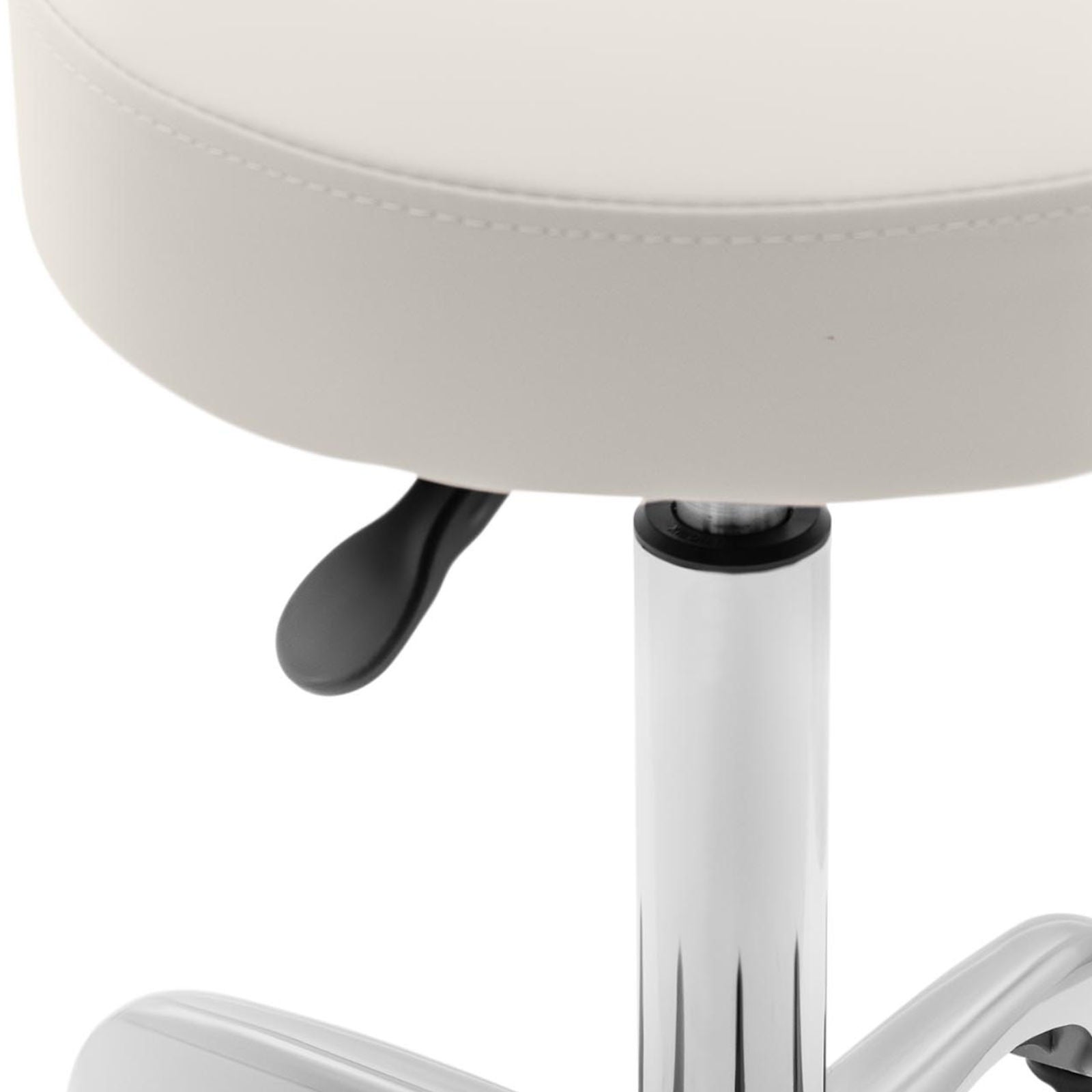 Massage Tables – Cosmetic stool chair with backrest on wheels - Carlat
