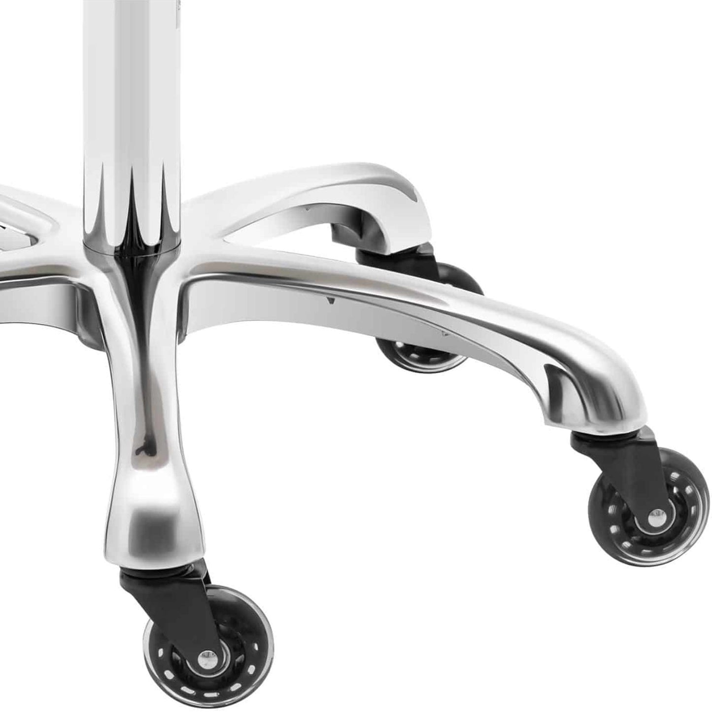 Massage Tables – Cosmetic stool chair with backrest on wheels - Carlat