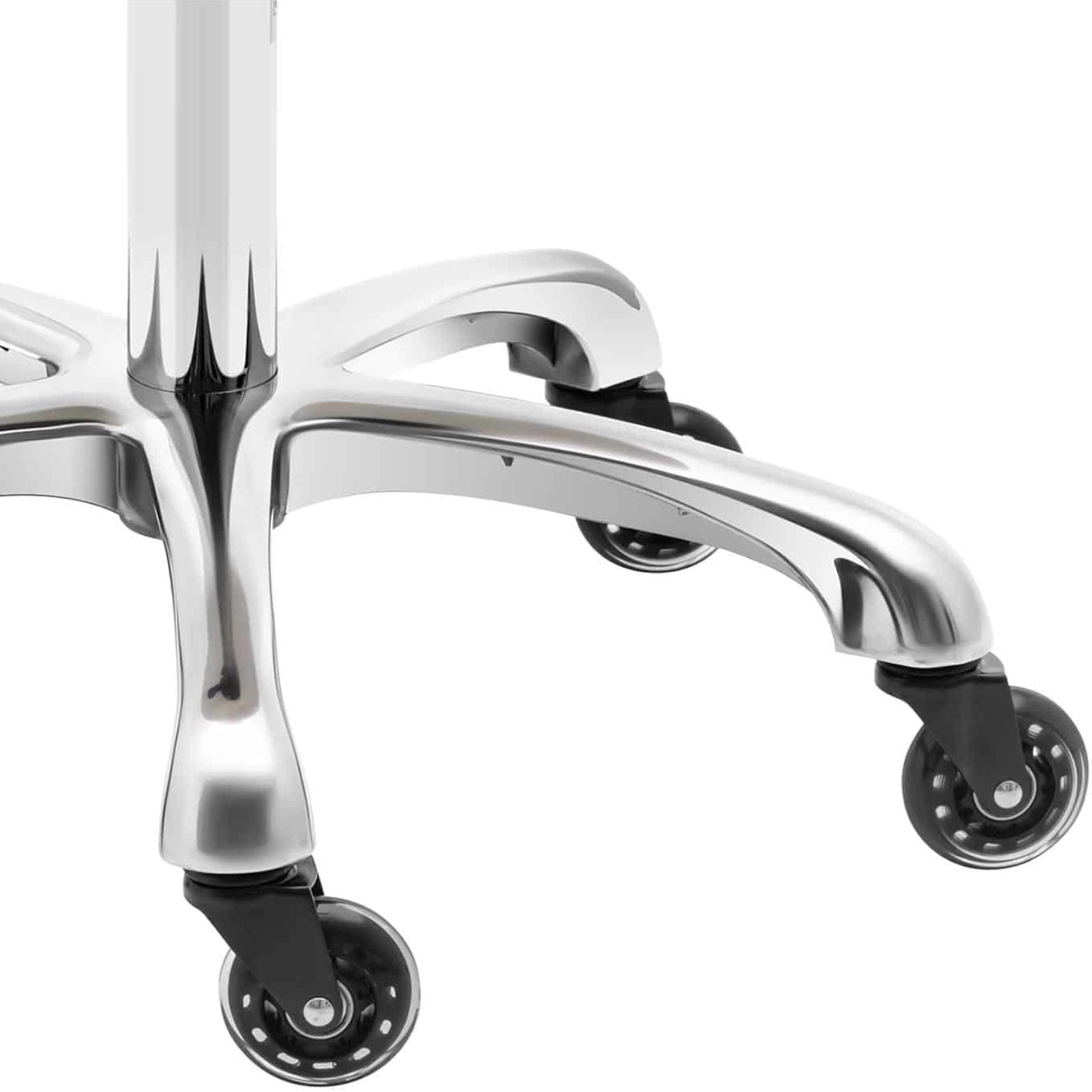 Massage Tables – Cosmetic stool chair with backrest on wheels - Carlat
