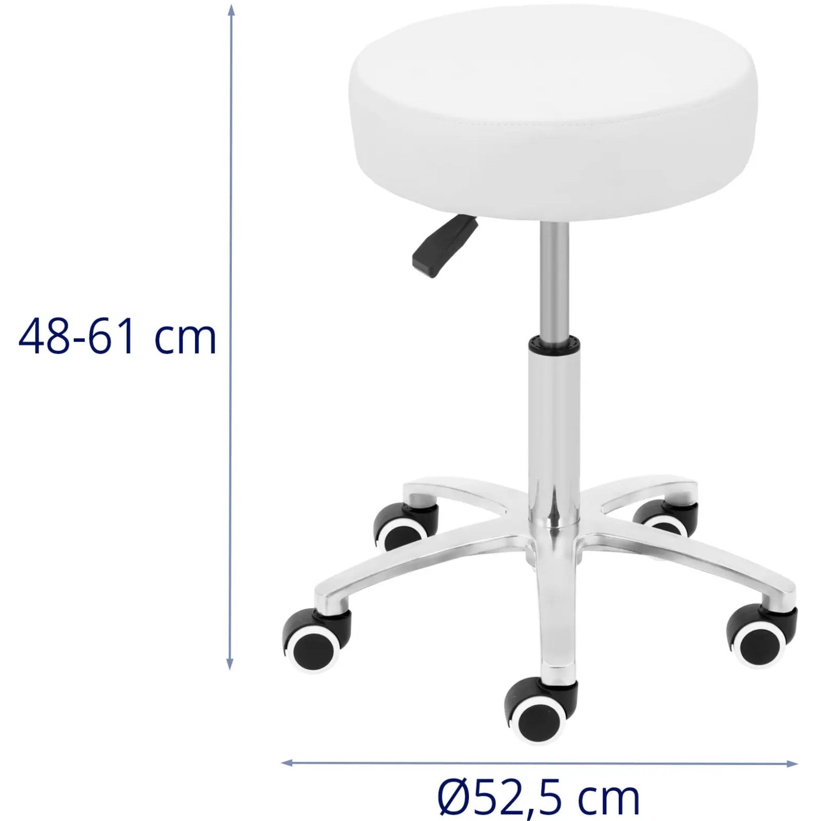 Massage Tables – Cosmetic stool on wheels up to 120 - Carlat