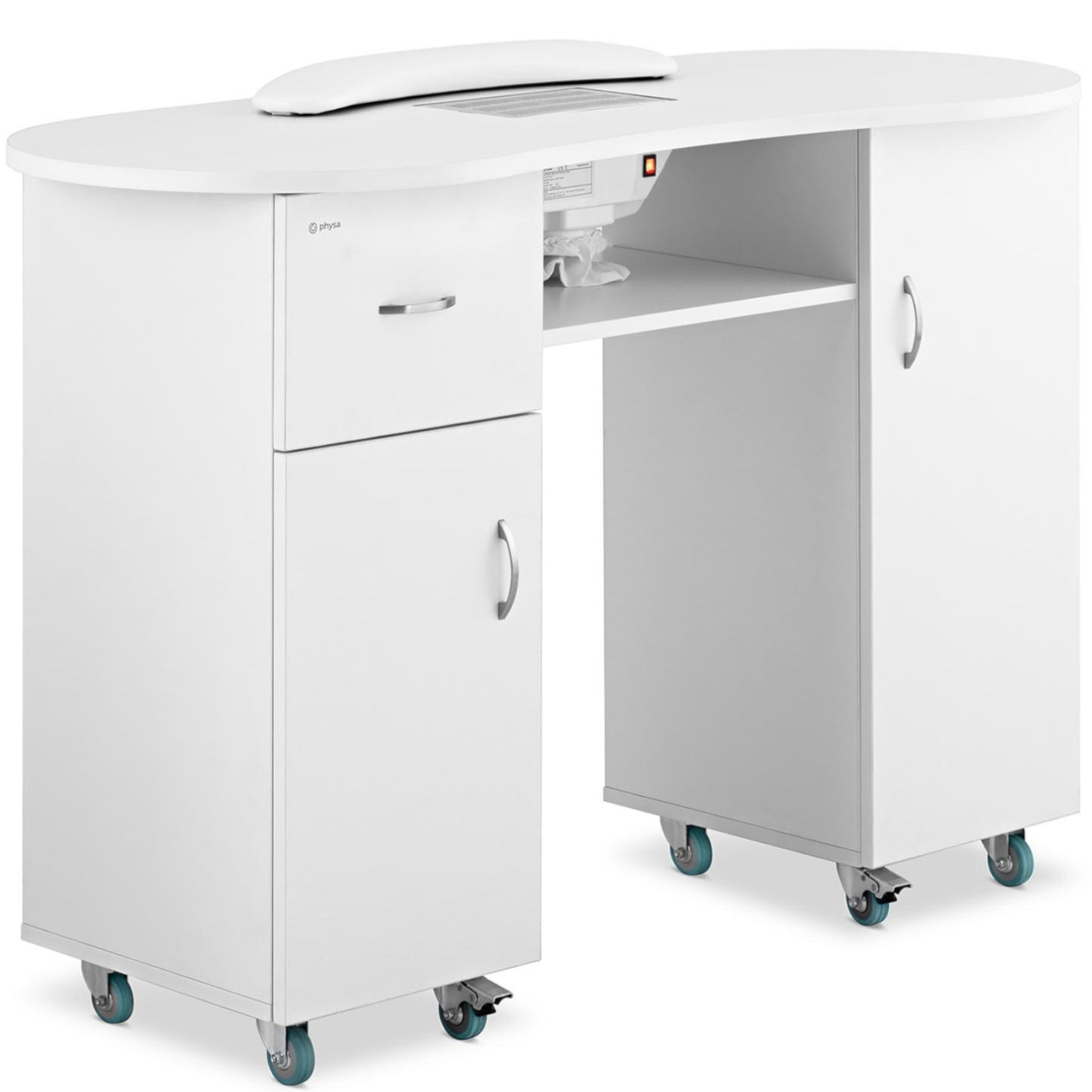 Massage Tables – Desk cosmetic manicure table with dust absorber - Carlat
