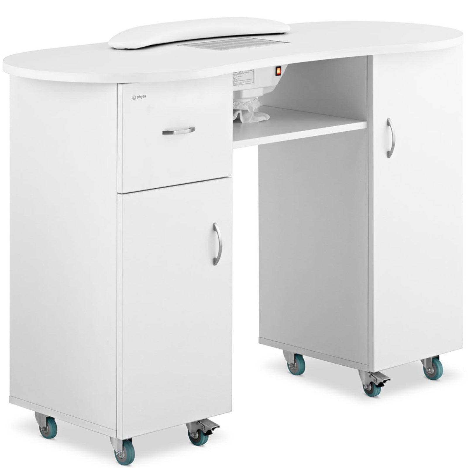 Massage Tables – Desk cosmetic manicure table with dust absorber - Carlat
