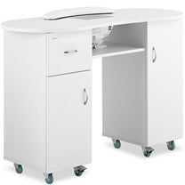 Massage Tables – Desk cosmetic manicure table with dust absorber - Carlat