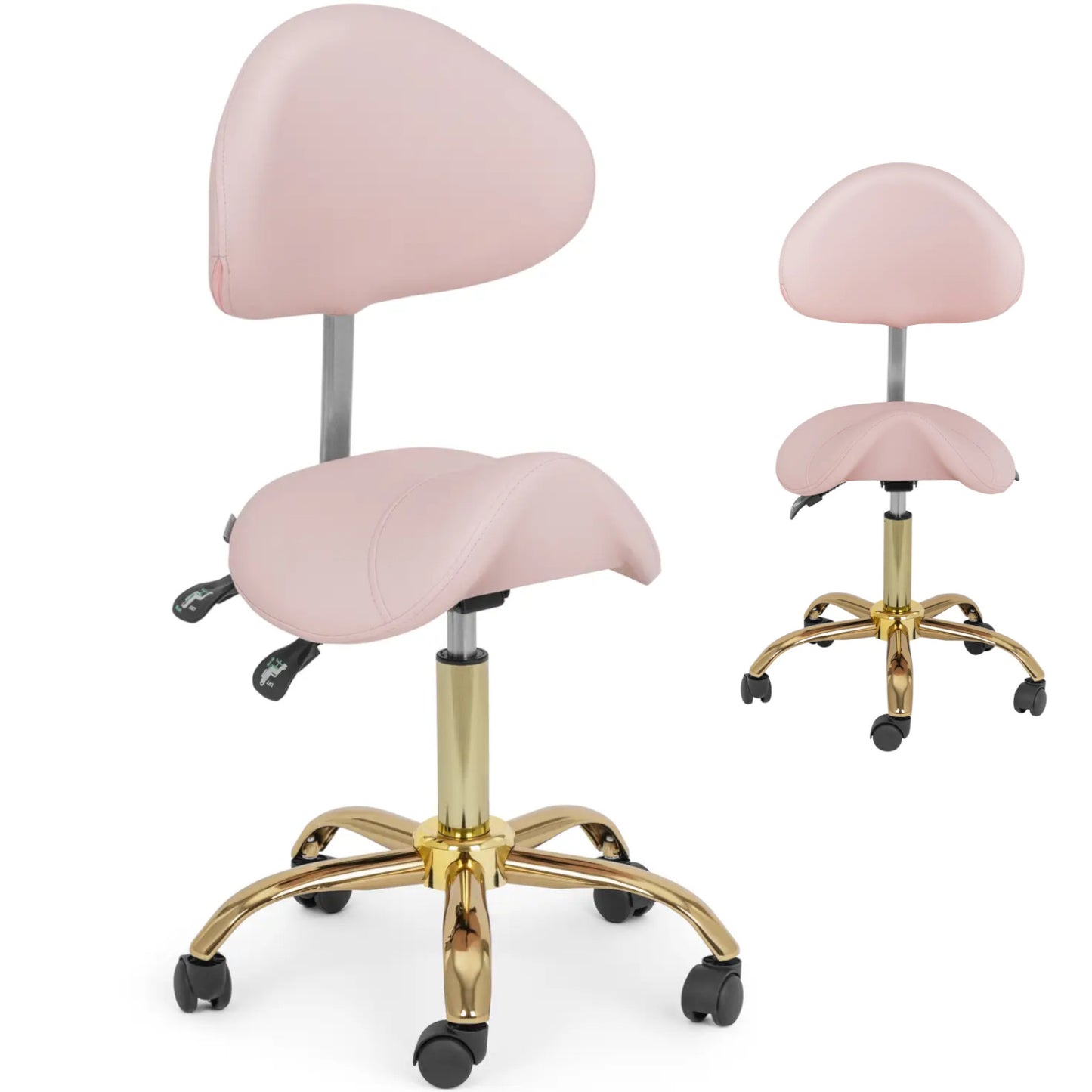 Massage Tables – MANNHEIM beauty saddle chair with adjustable backrest, - Carlat