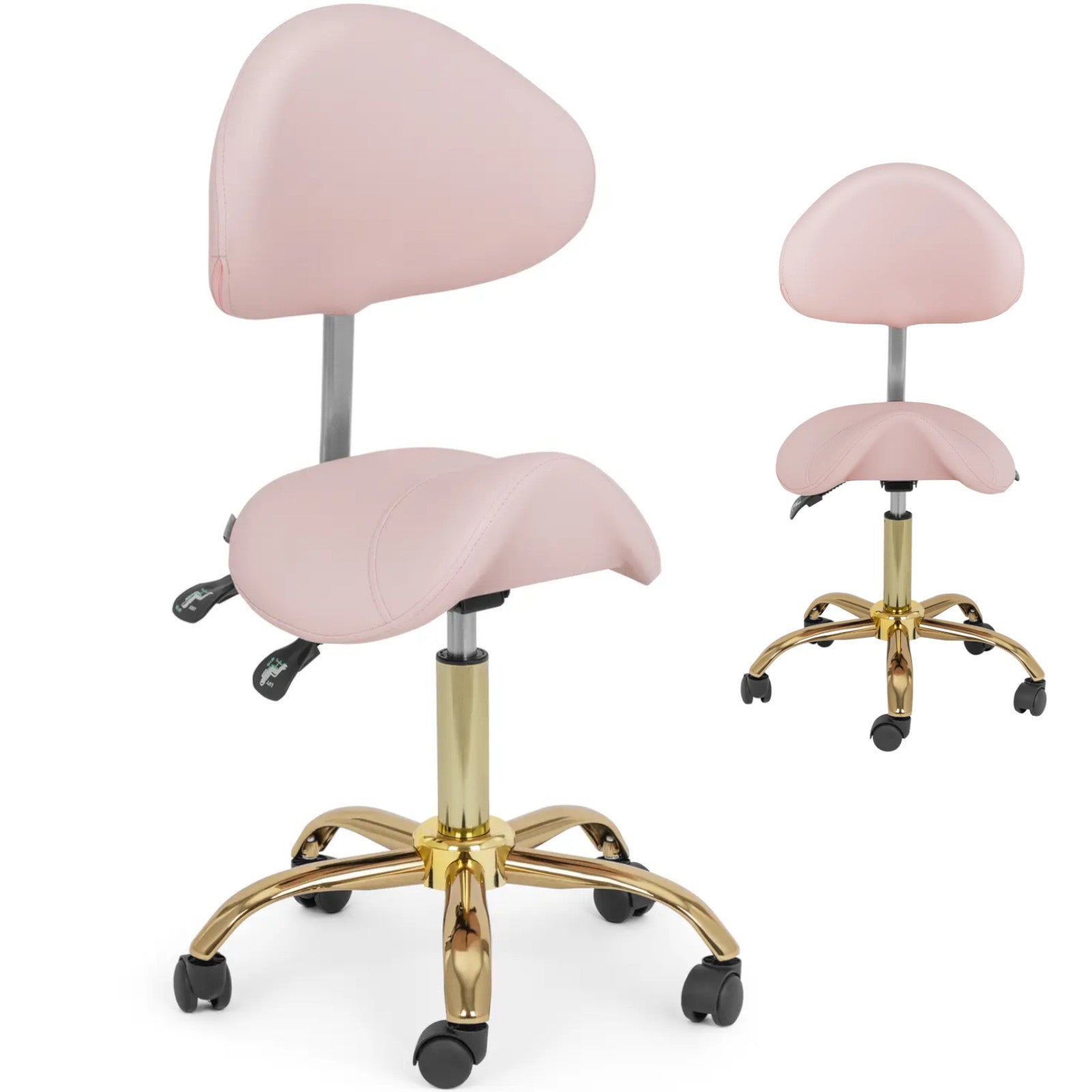 Massage Tables – MANNHEIM beauty saddle chair with adjustable backrest, - Carlat