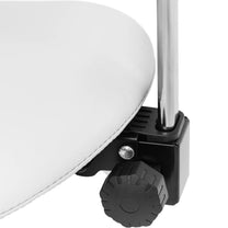 Massage Tables – MANNHEIM white and gold saddle beauty chair - Carlat