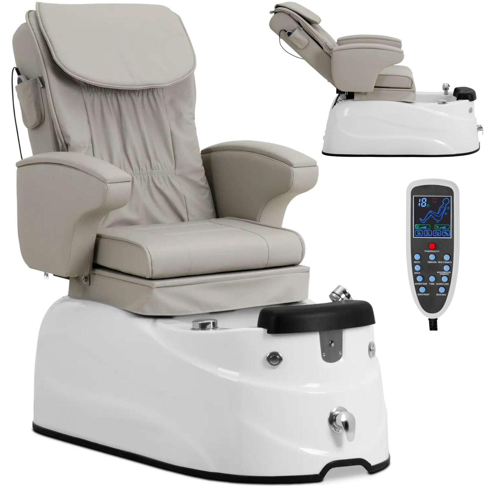 Massage Tables – Podiatry pedicure chair with shower tray massage - Carlat