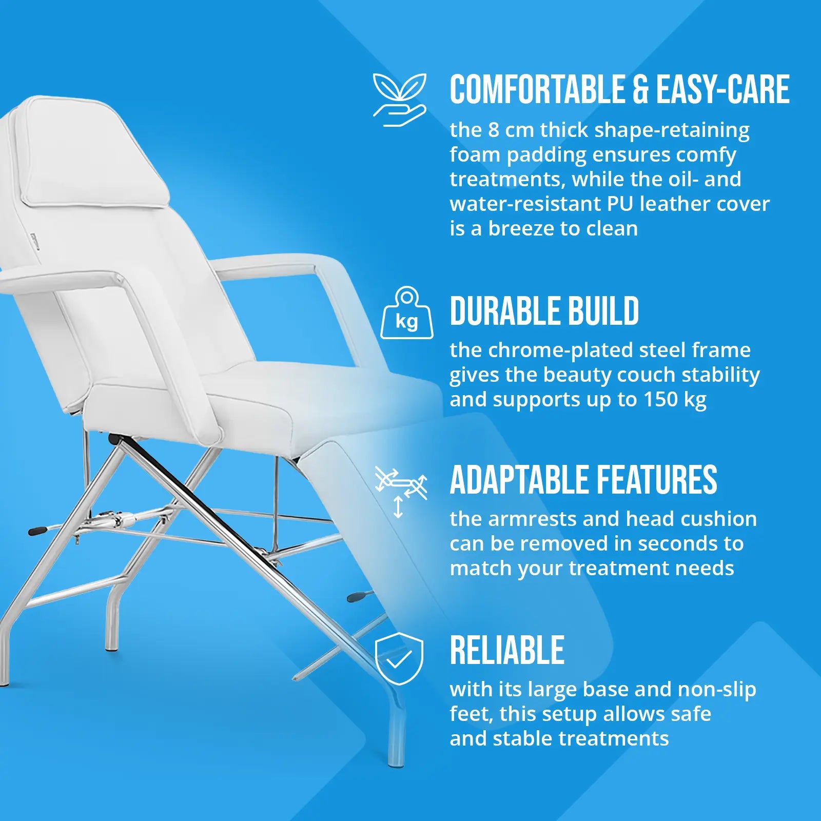 Massage Tables – SPA MATERA cosmetic chair for tattoo massage - Carlat