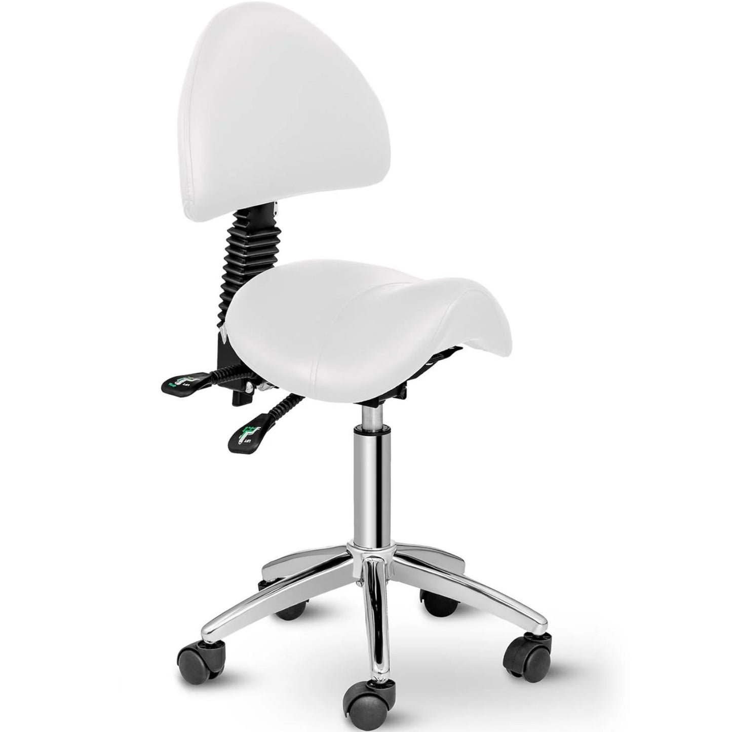 Massage Tables – Saddle beauty chair with adjustable swivel backrest - Carlat