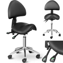 Massage Tables – Saddle beauty chair with adjustable swivel backrest - Carlat