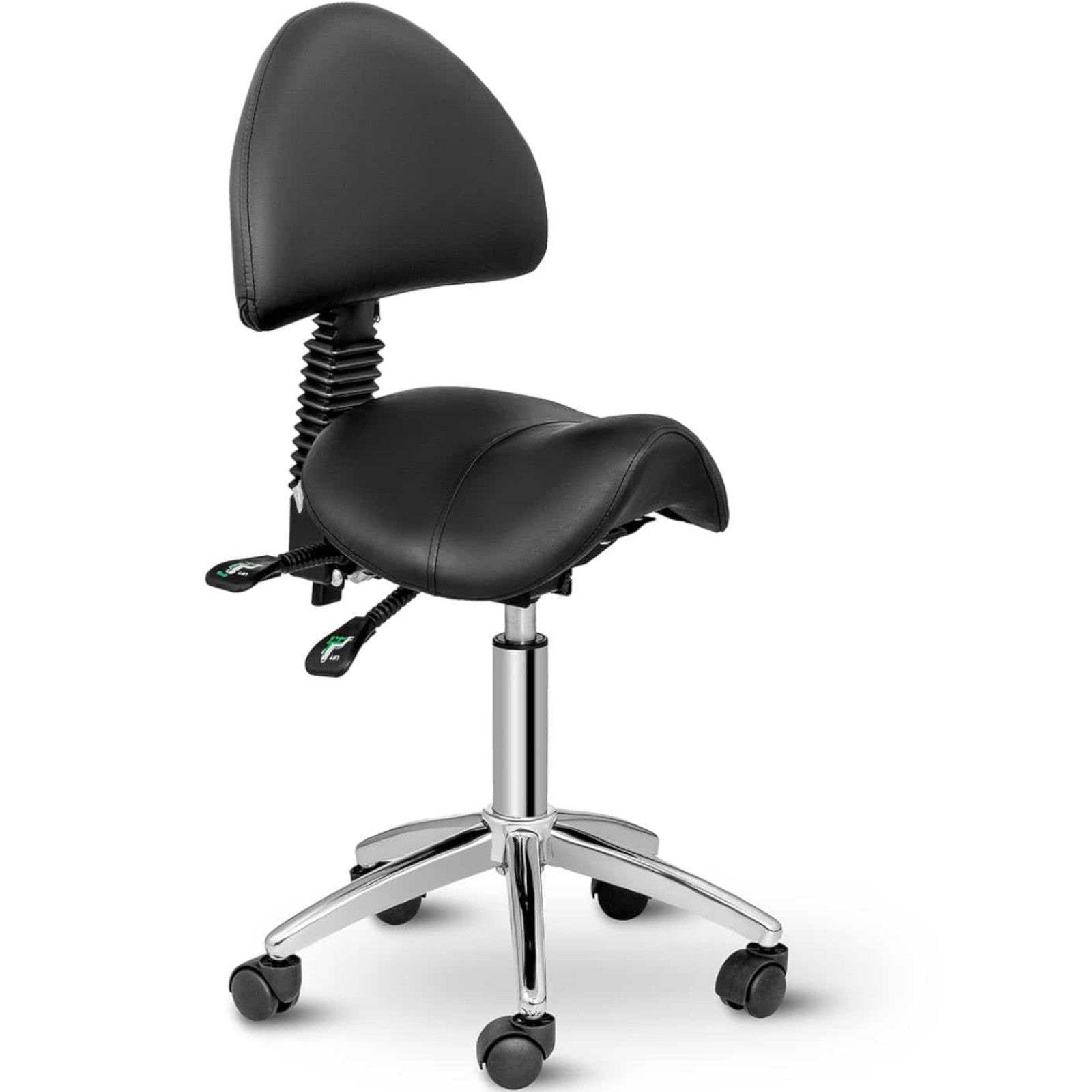 Massage Tables – Saddle beauty chair with adjustable swivel backrest - Carlat