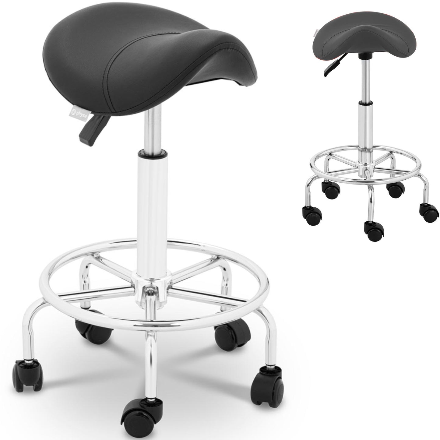 Massage Tables – Saddle cosmetic stool stool on wheels Frankfurt - Carlat