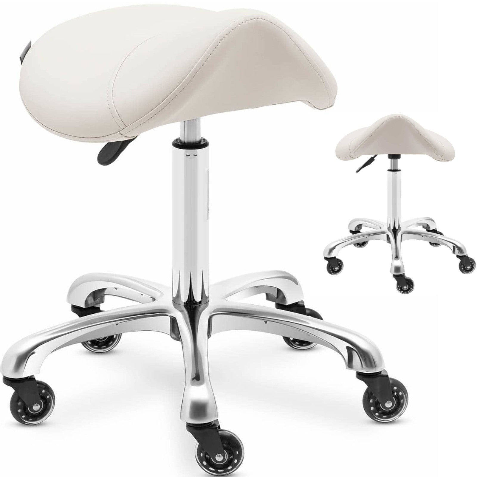 Massage Tables – Saddle cosmetic stool stool on wheels York, - Carlat