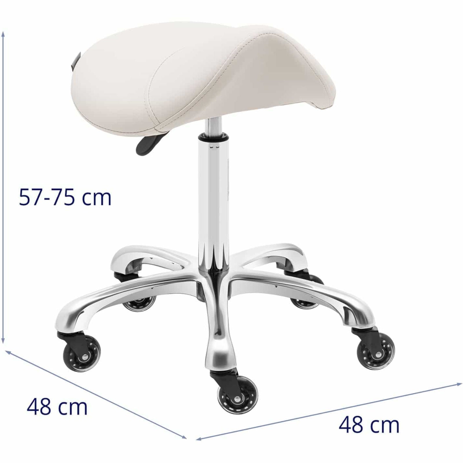Massage Tables – Saddle cosmetic stool stool on wheels York, - Carlat