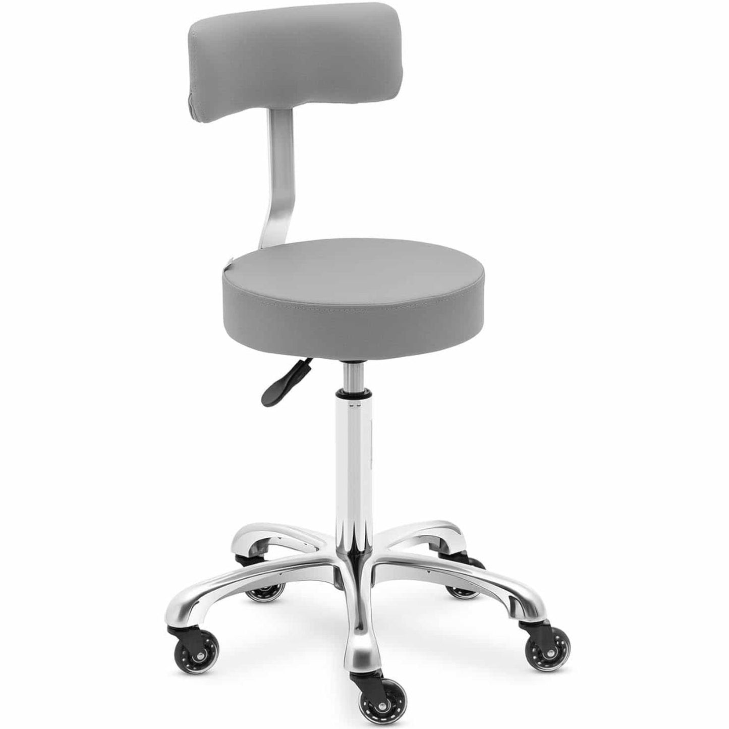 Massage Tables – Stool chair, cosmetic stool with backrest on - Carlat