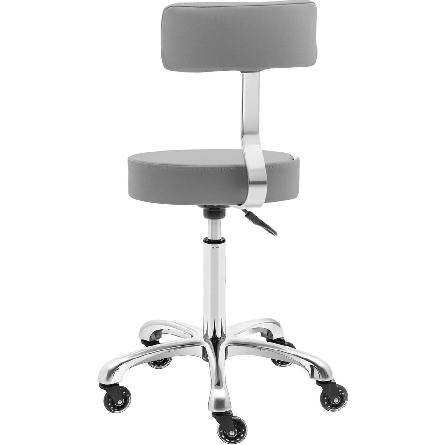Massage Tables – Stool chair, cosmetic stool with backrest on - Carlat