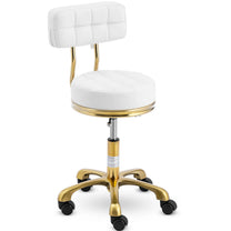 Massage Tables – Stool chair, cosmetic stool with backrest on - Carlat