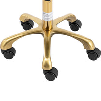 Massage Tables – Stool chair, cosmetic stool with backrest on - Carlat