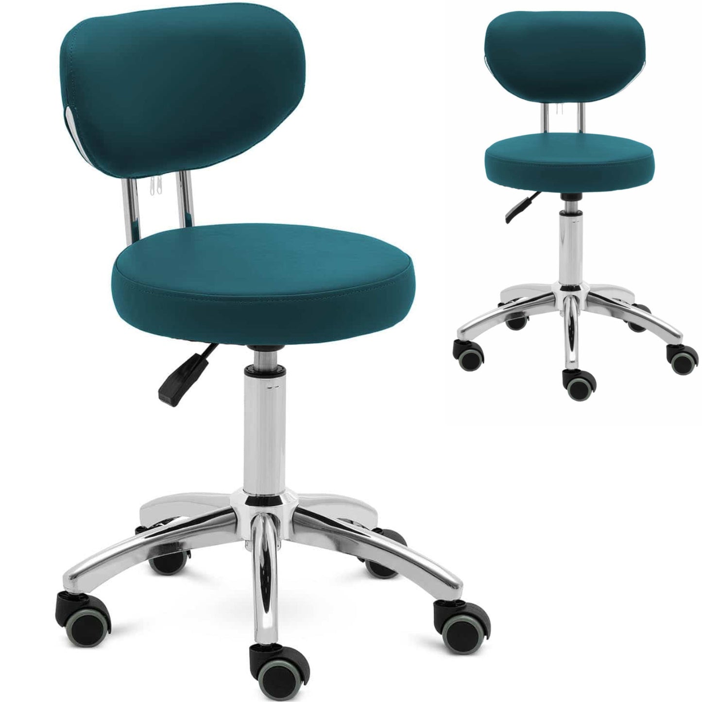 Massage Tables – Swivel beauty chair with backrest on wheels - Carlat