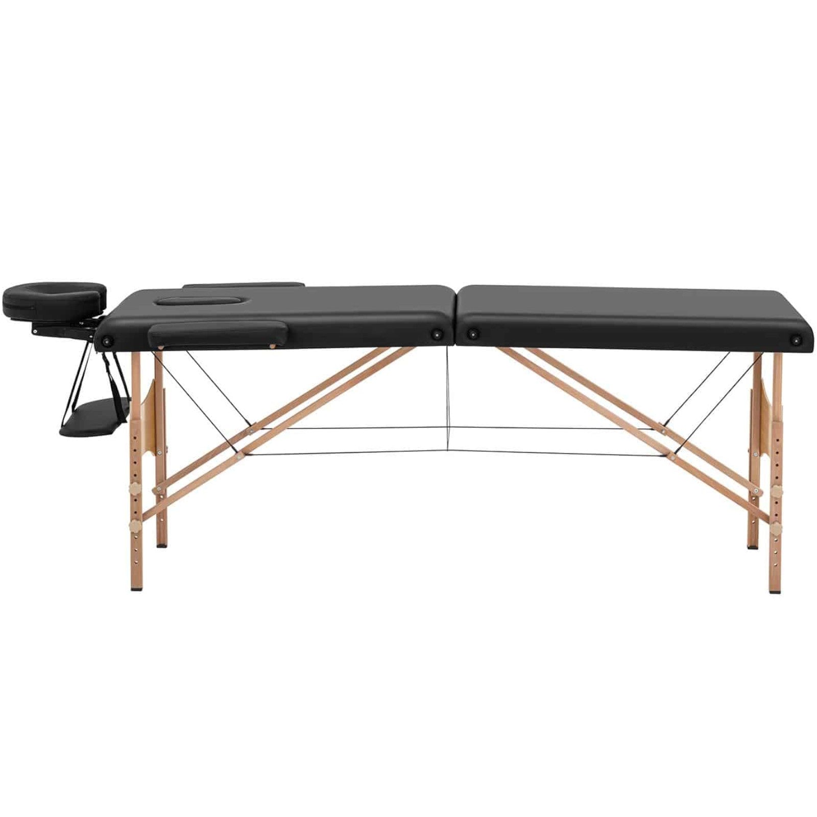 Massage Tables – Wide foldable massage bed table with wooden - Carlat