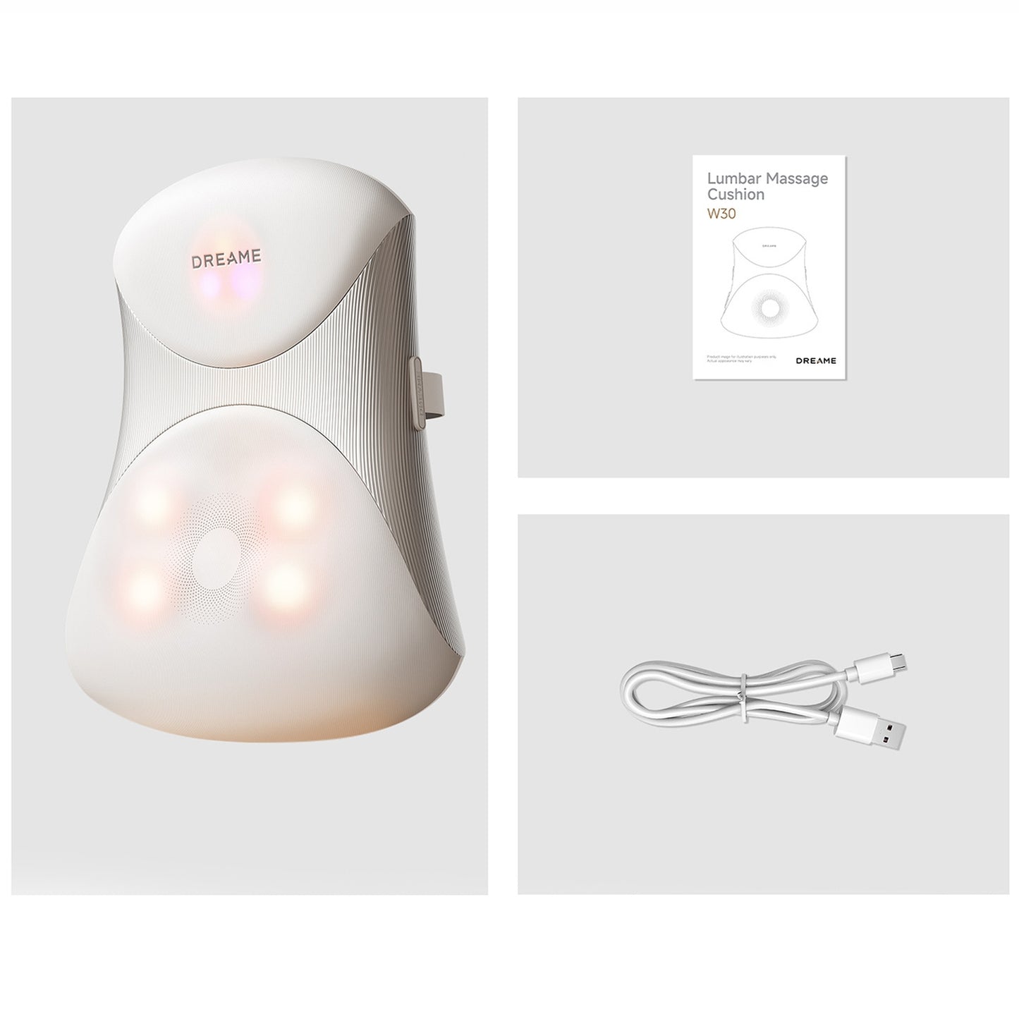 Massage devices – Massager, lumbar and back massage cushion with - Carlat