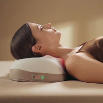Massage devices – Neck pillow massager with heating - beige - Carlat