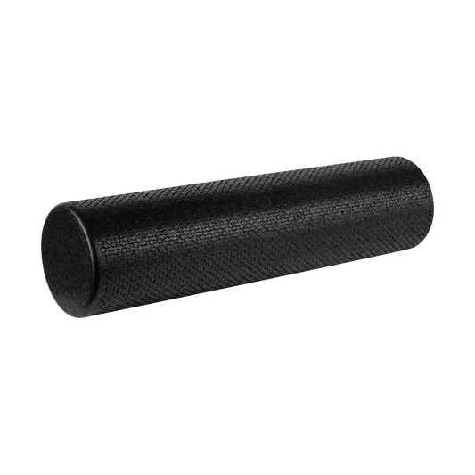 Massage roller with nubs, 15x60 cm, gray, EPP material, REBEL ACTIVE - Carlat
