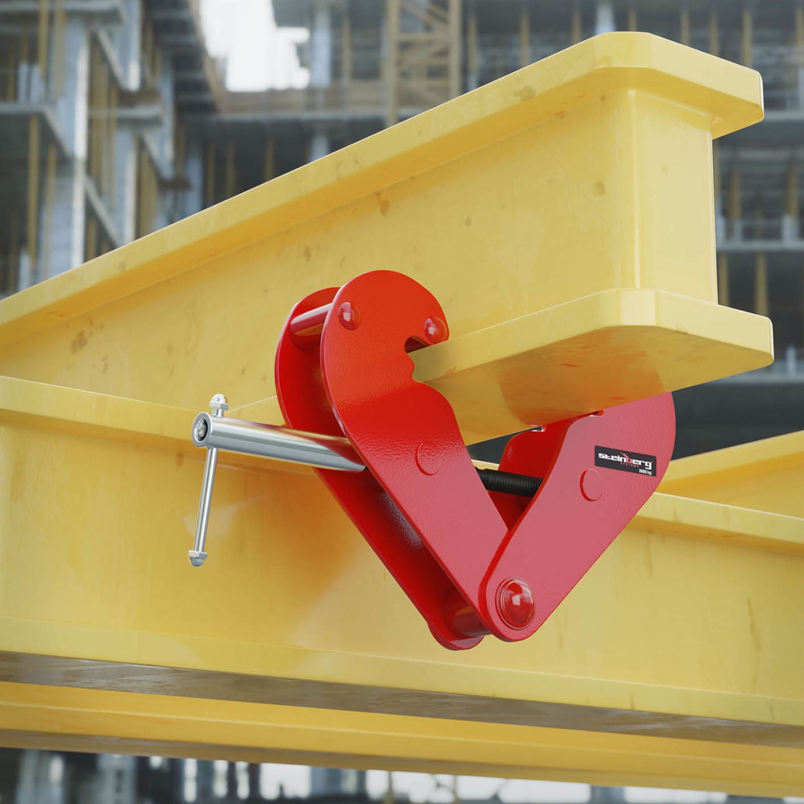Material Handling – Beam holder mounting clamp width 90-315 mm - Carlat
