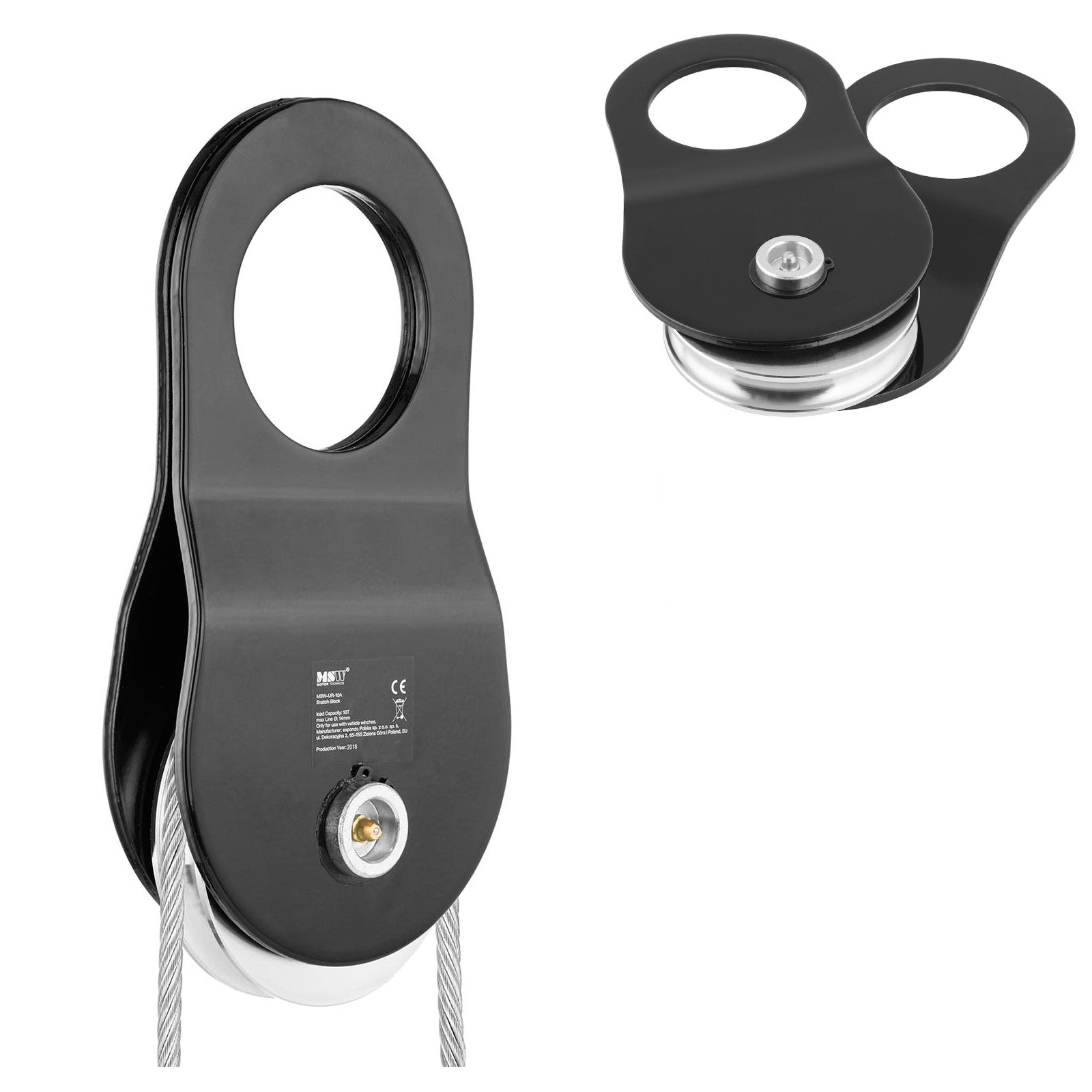 Material Handling – Pulley pulley for a cable winch, lifting - Carlat