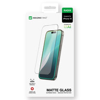 Matte tempered glass for iPhone 16 Radix Matte Glass - Carlat