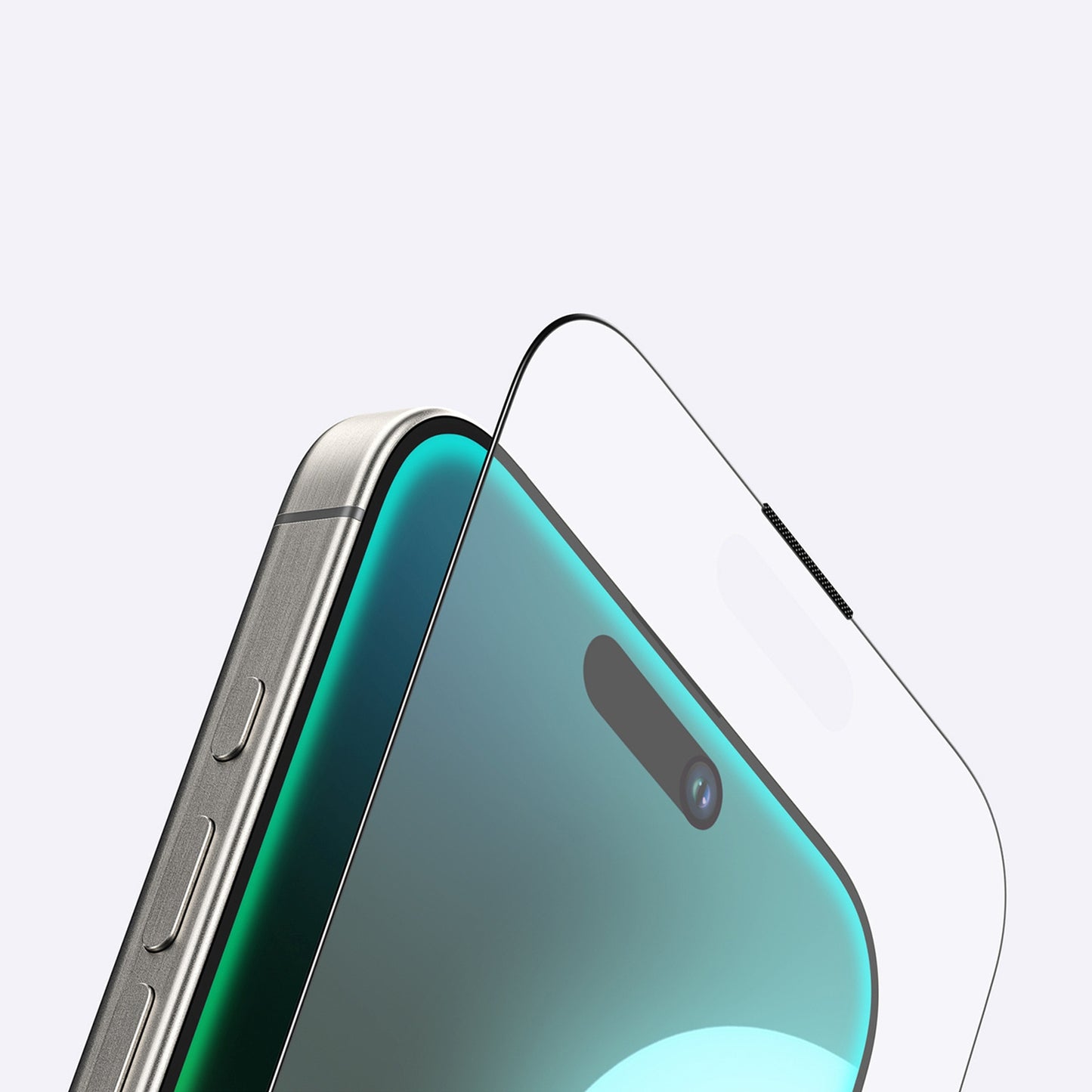 Matte tempered glass for iPhone 16 Titan Matte Glass - Carlat