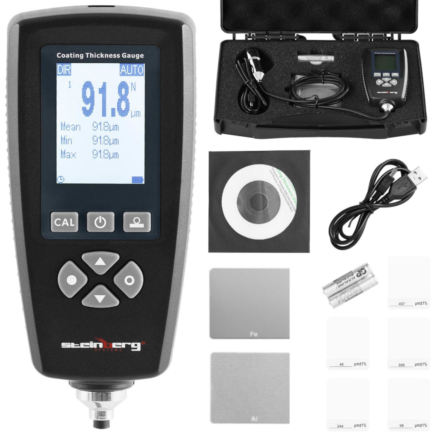Measuring Tools & Sensors – Car paint thickness tester, range - Carlat