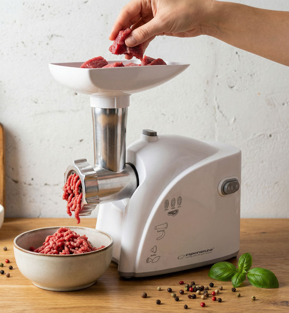 Meat grinders and sausage – EKM032 Esperanza Meat Grinder for Moussaka - Carlat