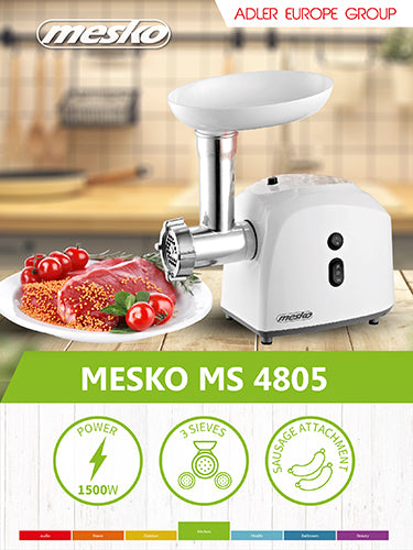 MESKO Meat grinders and sausage stuffers – MS 4805 Meat Grinder – image 8