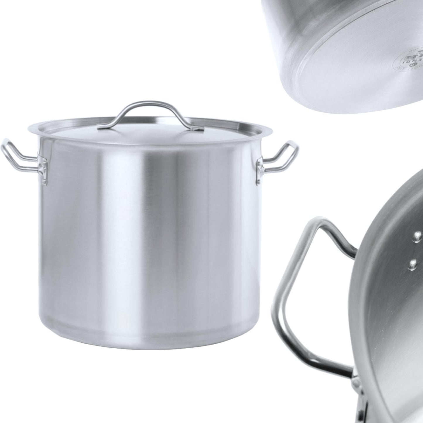 Medium pot with lid Budget Line 24 l 360x240 - Hendi 832844 - Carlat
