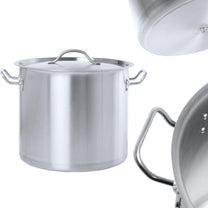 Medium pot with lid Budget Line 24 l 360x240 - Hendi 832844 - Carlat